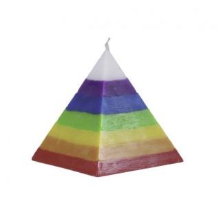 Figura Pirámide Siete colores pequeña 9x8cm